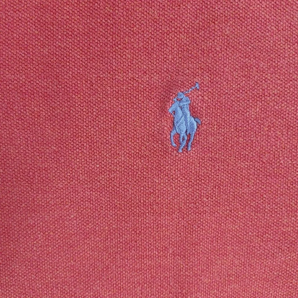 Polo Ralph Lauren‎ Polo Shirt Mens XL Red Classic Fit Short Sleeve Pony Logo